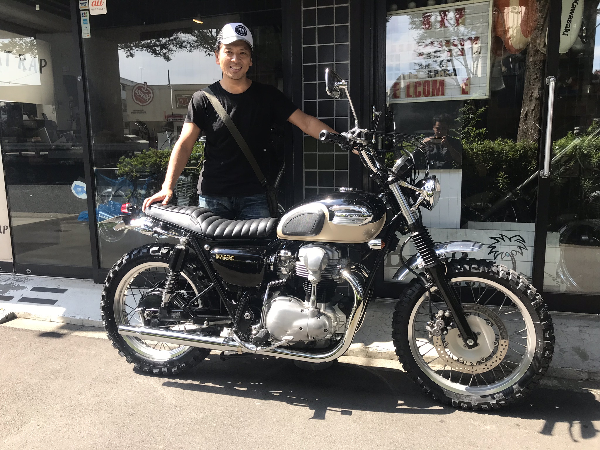 品質保証 W650 W400ボートラップ シガーサイレンサー マフラー 1xDhz